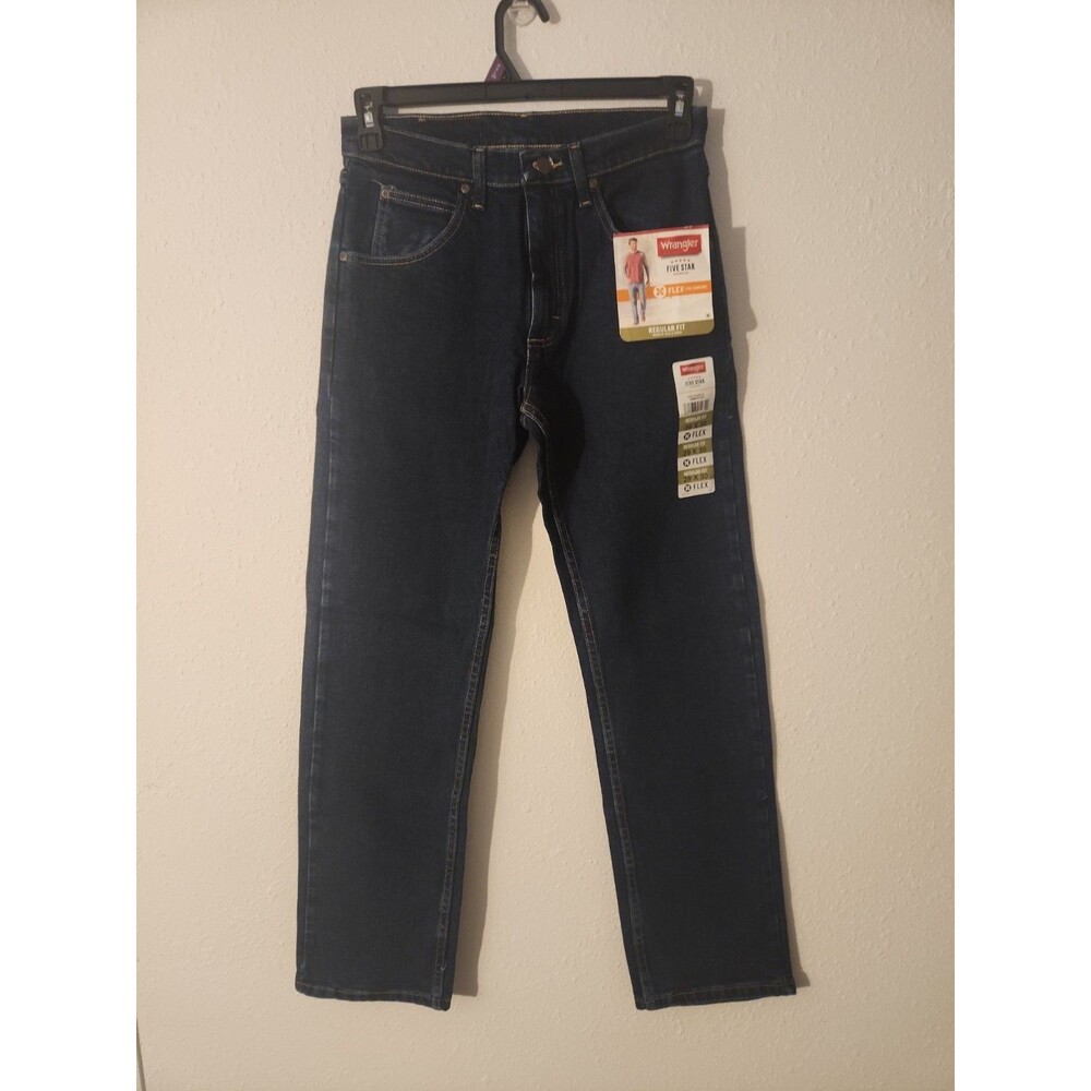 Wrangler Flex Regular Comfort Fit Jeans - Men's 29x 30 NWT